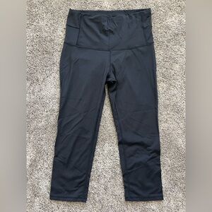 Tech Pack Power Pocket Lux Training Tights Black Woman’s Size M Skinny Leggings